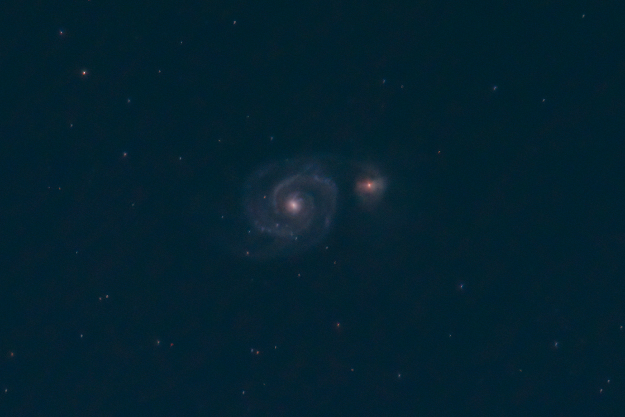 Galaxia Whirlpool din constelatia Carul Mare - vs2