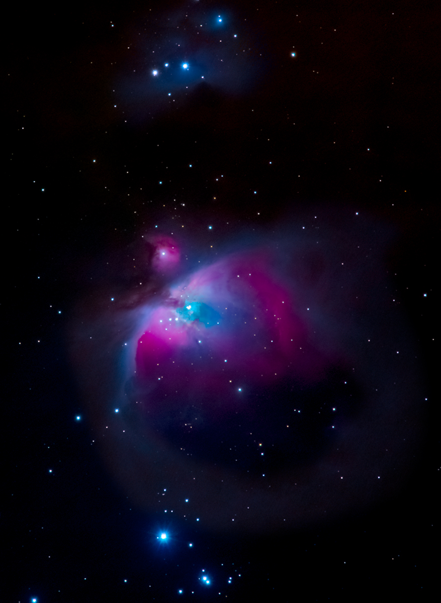 Nebuloasa Orion - detaliu 2