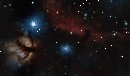 Horsehead nebula, Flame nebula - in constelatia Orion